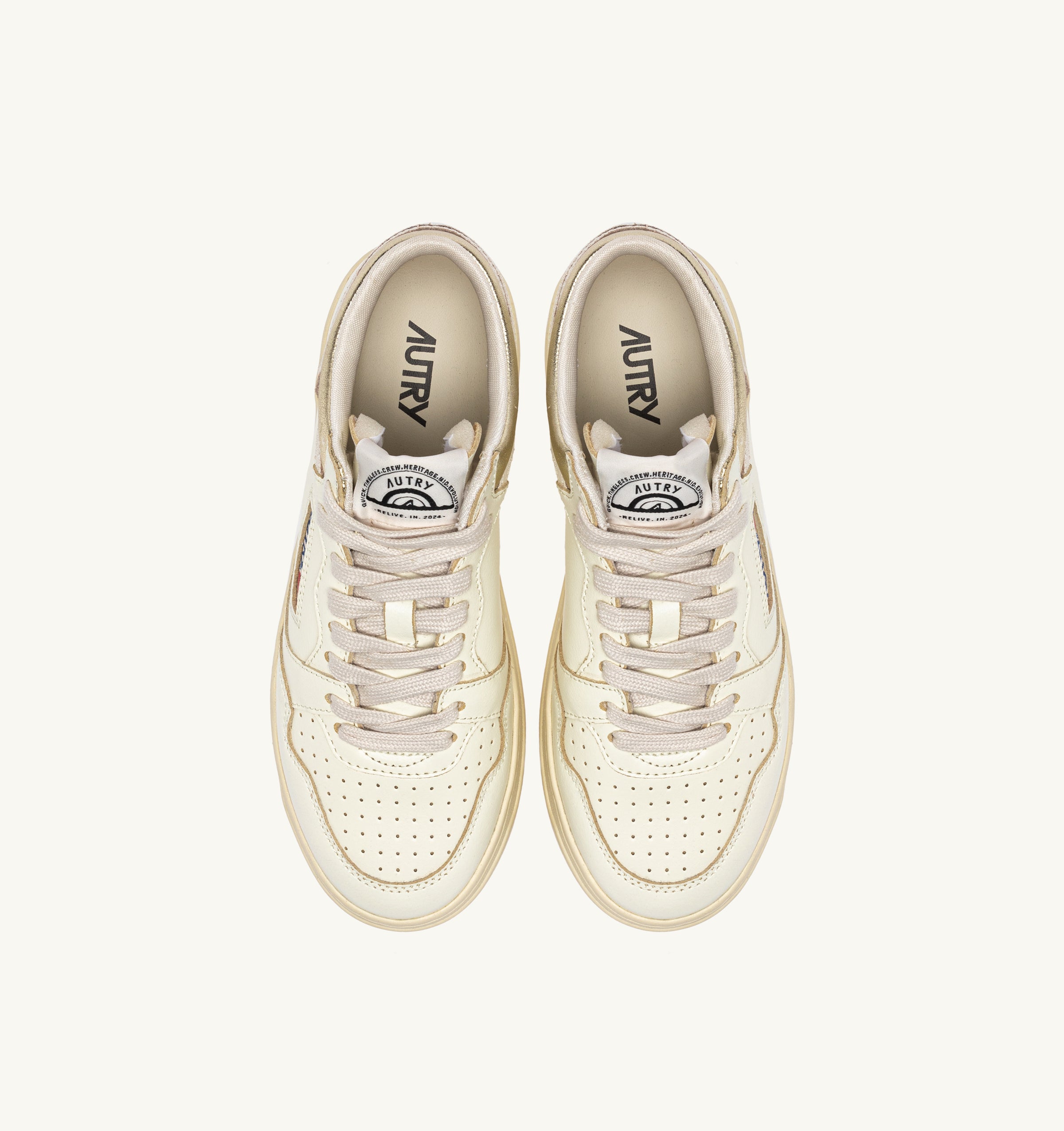 Baskets Med-Way Mid Crack Platinium Marsh