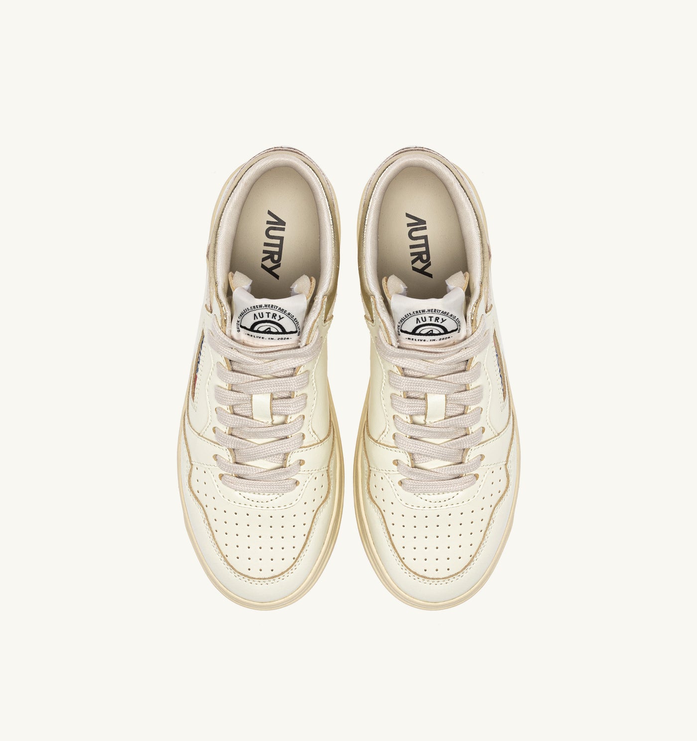 Baskets Med-Way Mid Crack Platinium Marsh