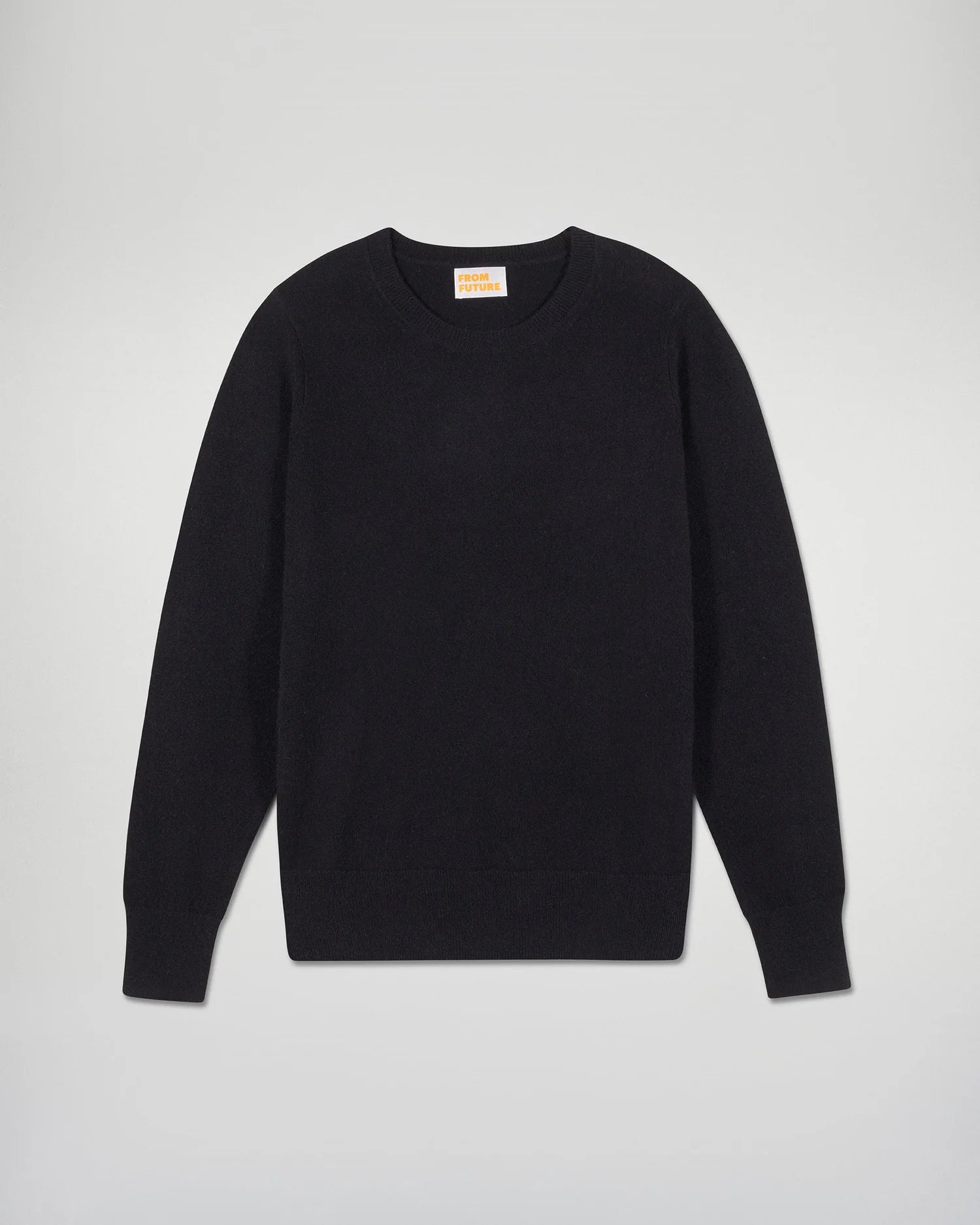 Pull Col Rond Femme Noir