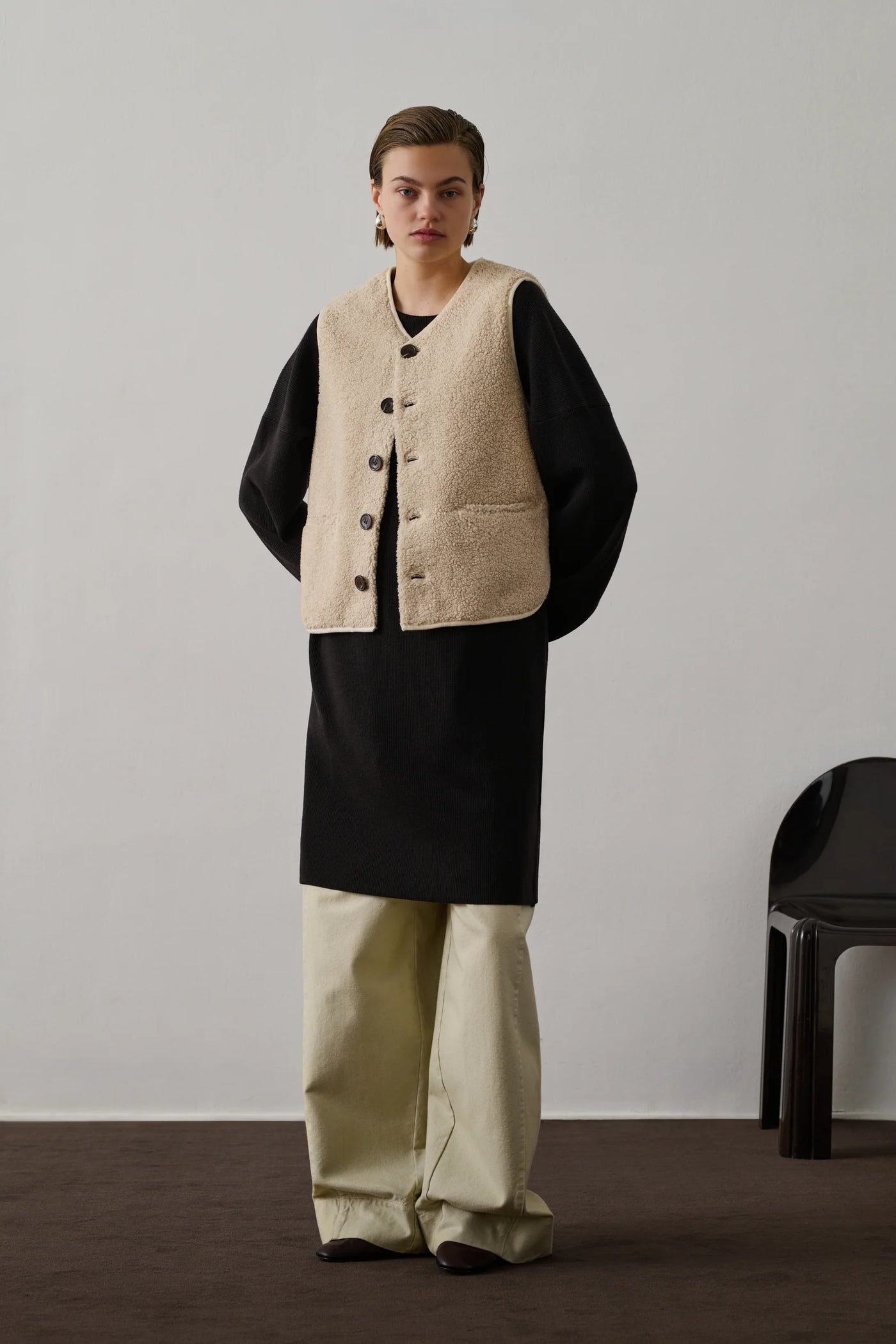 Blouson Fusil Ecru