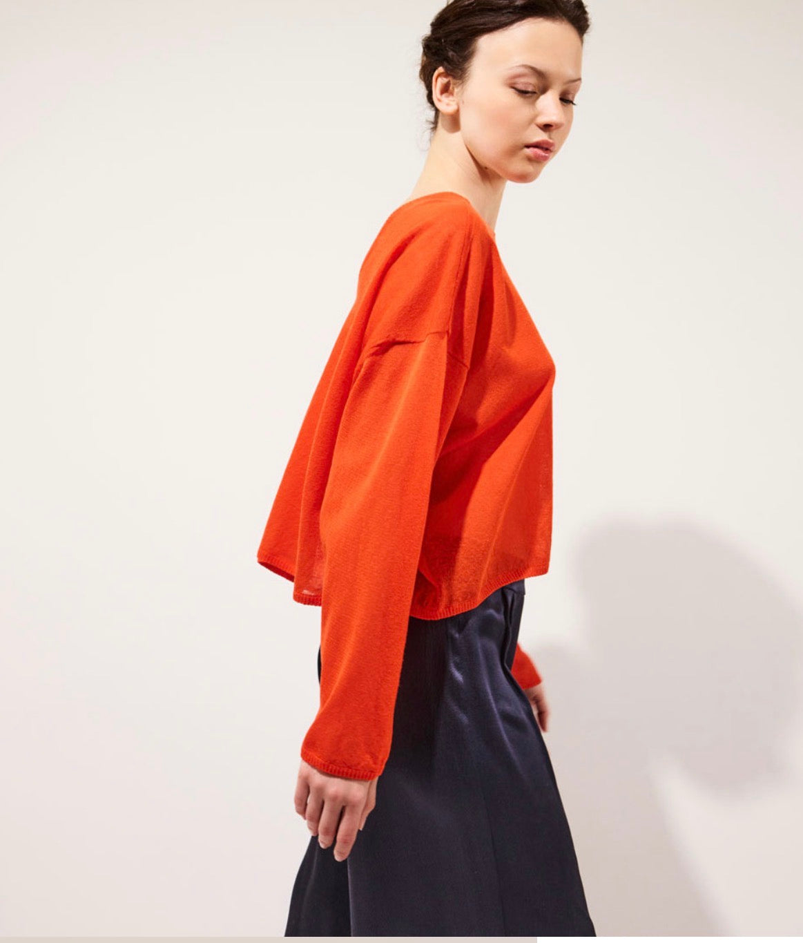 Charli Pull en maille fine Pomelo