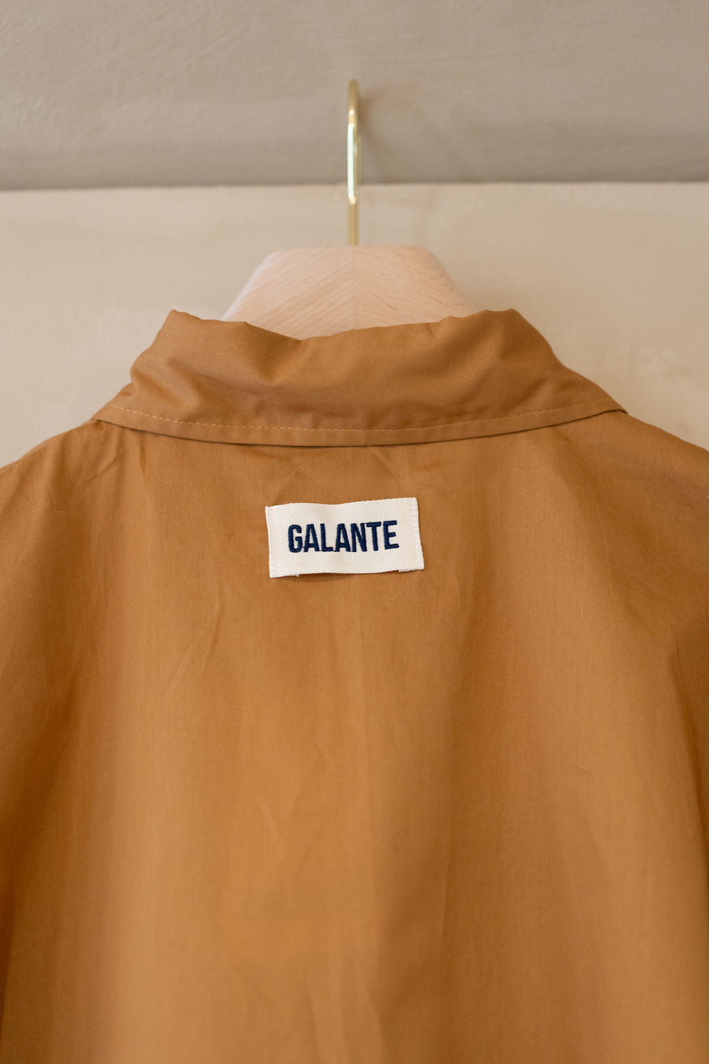 Chemise Riviera Camel