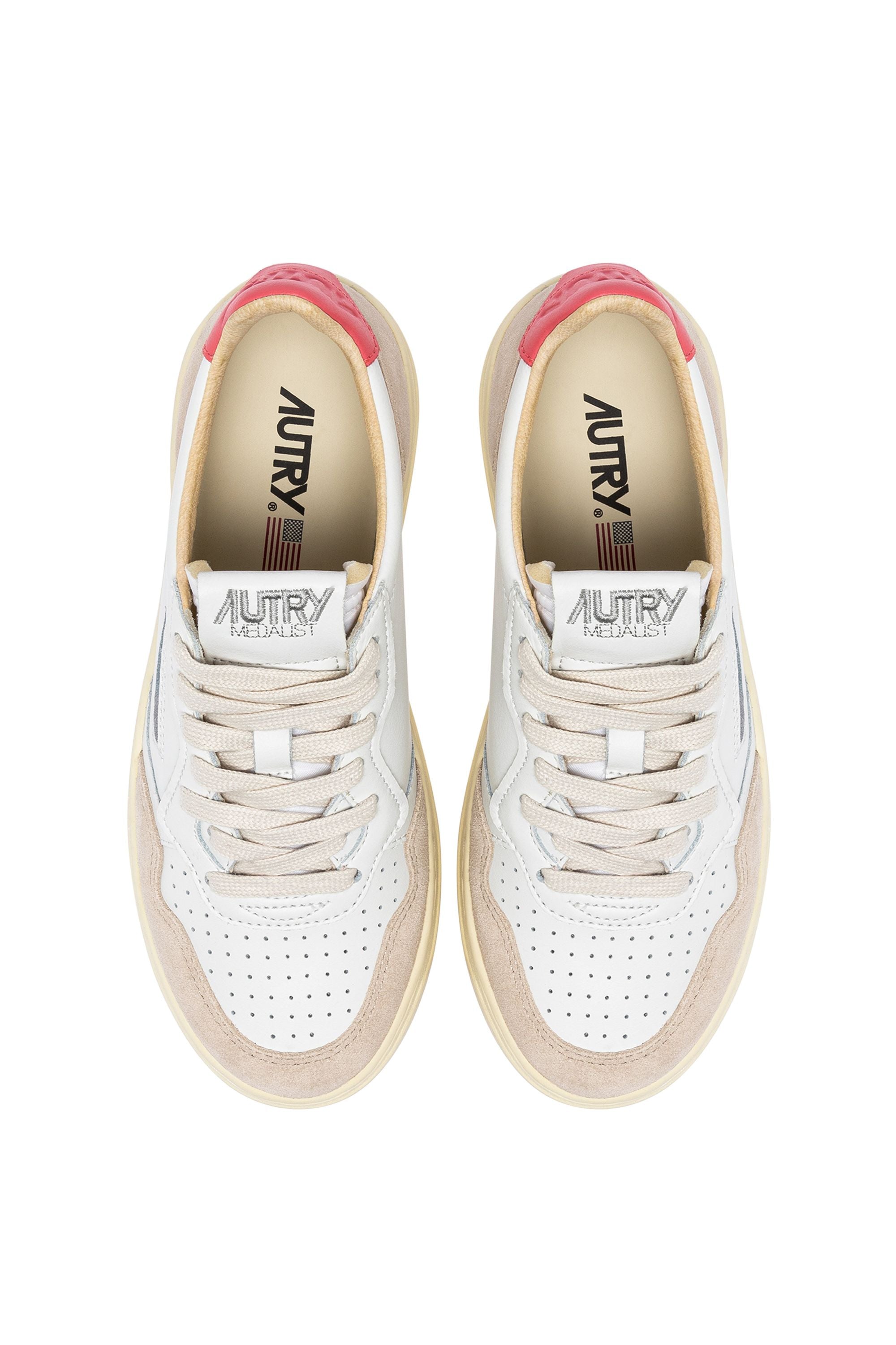 Basket Basse Suede Tea rose