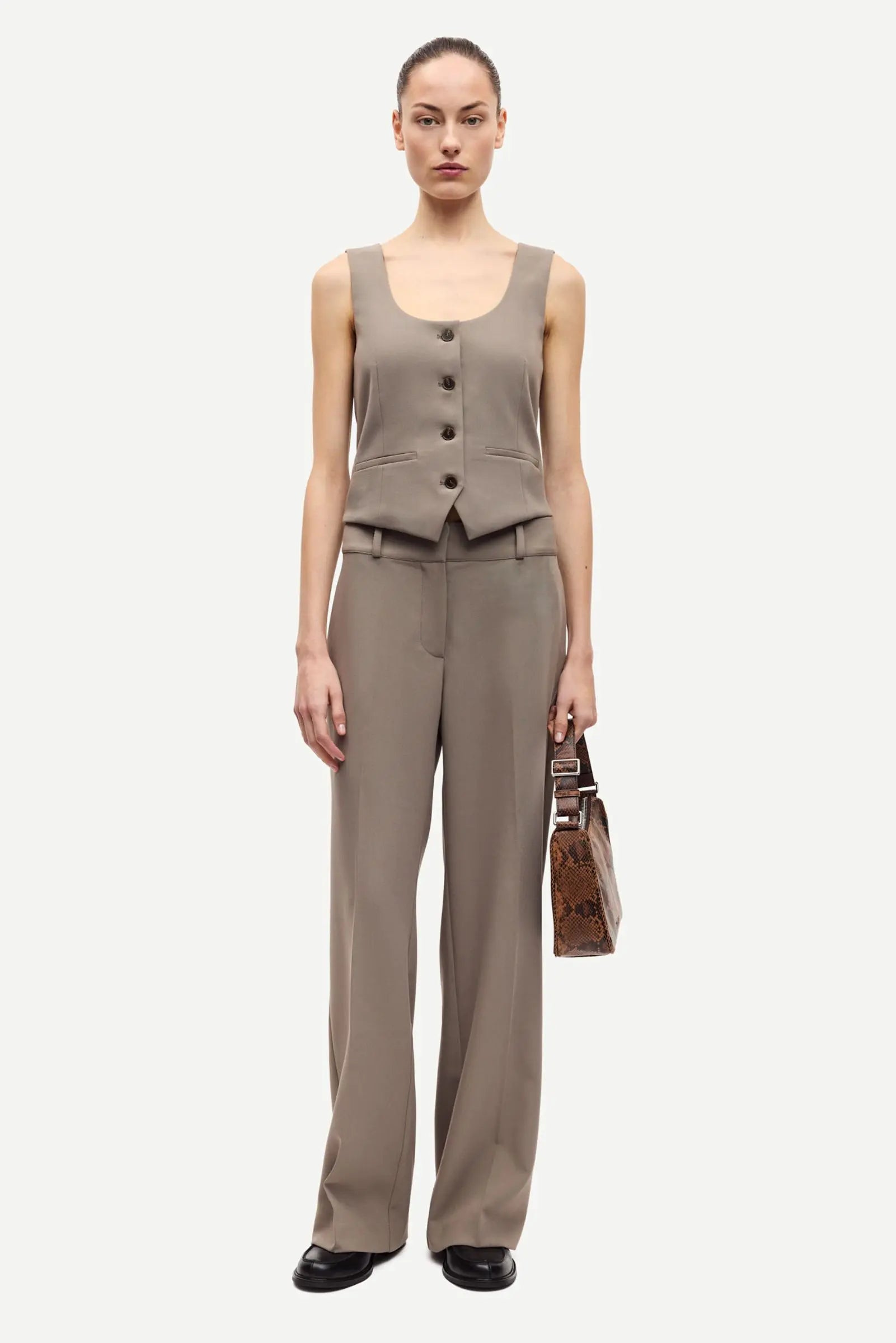 Pantalon Salaney Dark Aluminum