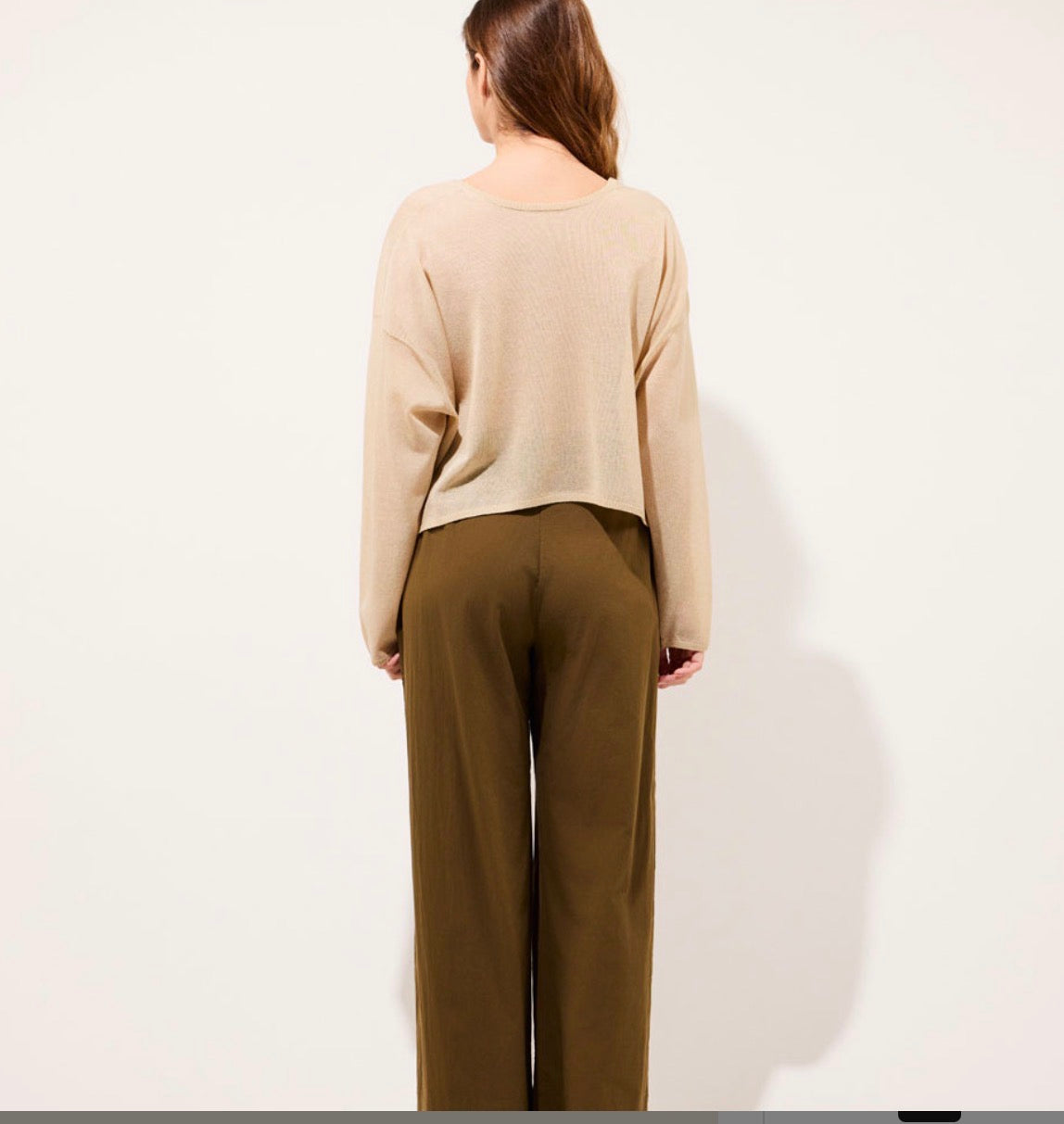 Charli Pull en maille fine Milky Way