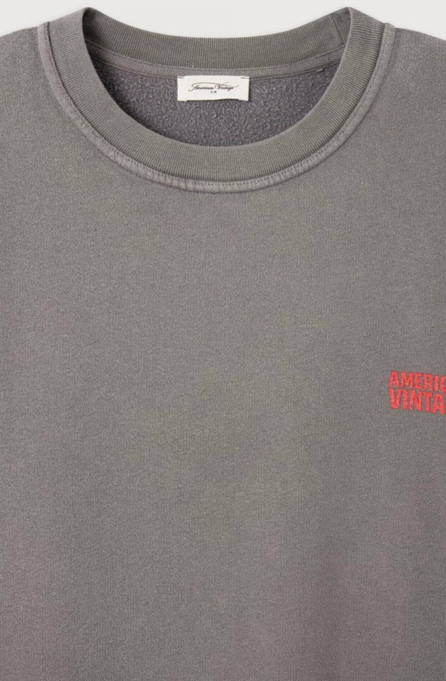 Sweat Homme Plizzy Cendré Vintage