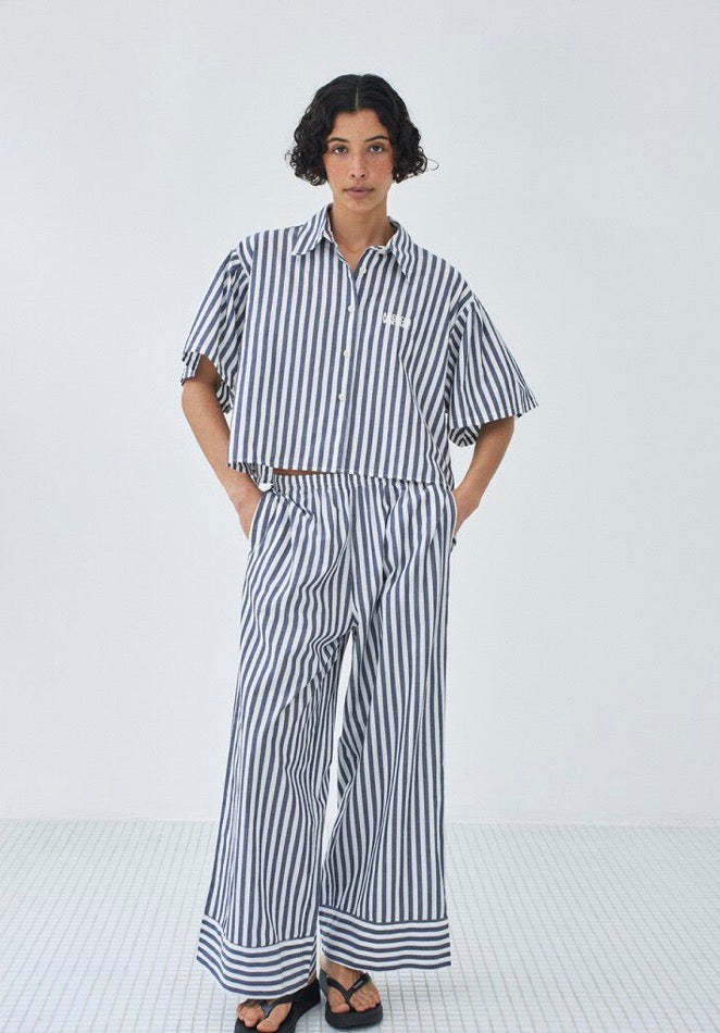 Chemise Femme Vextown Rayures Encre 06A