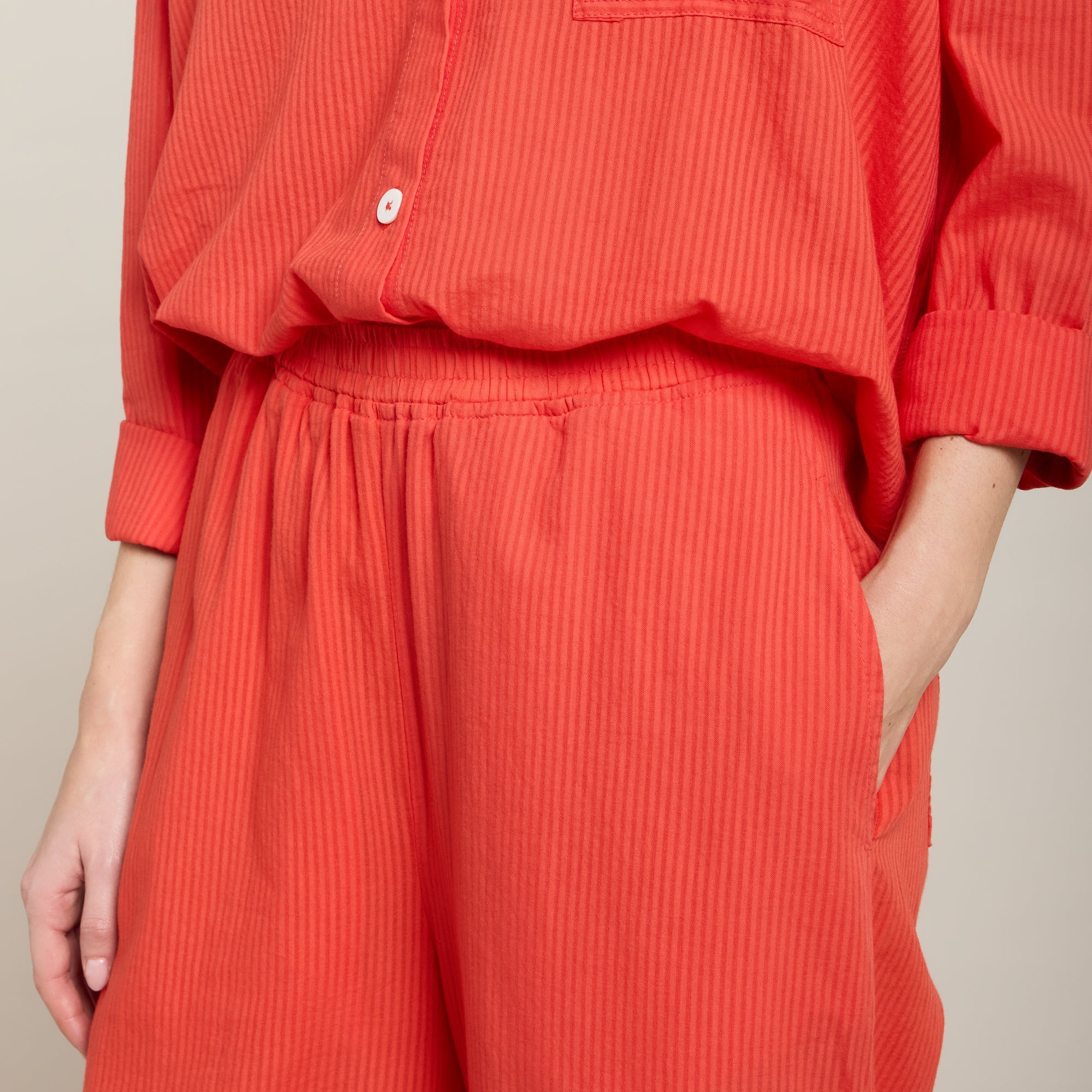 Pantalon Cap Estel Corail