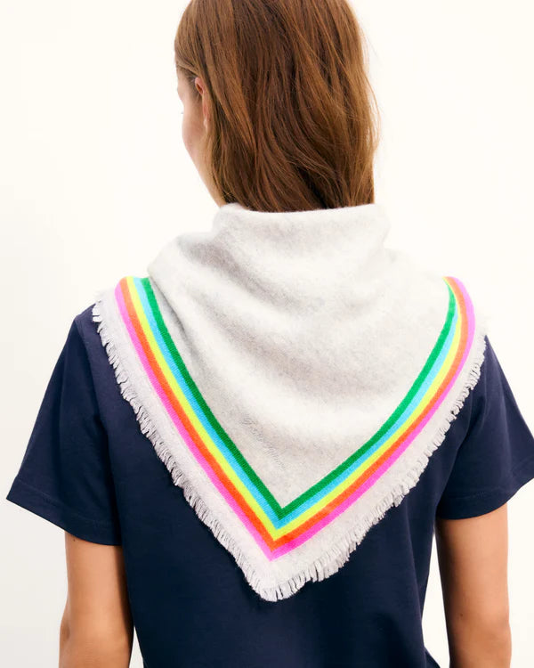 Foulard Regular Bandes Multicolores