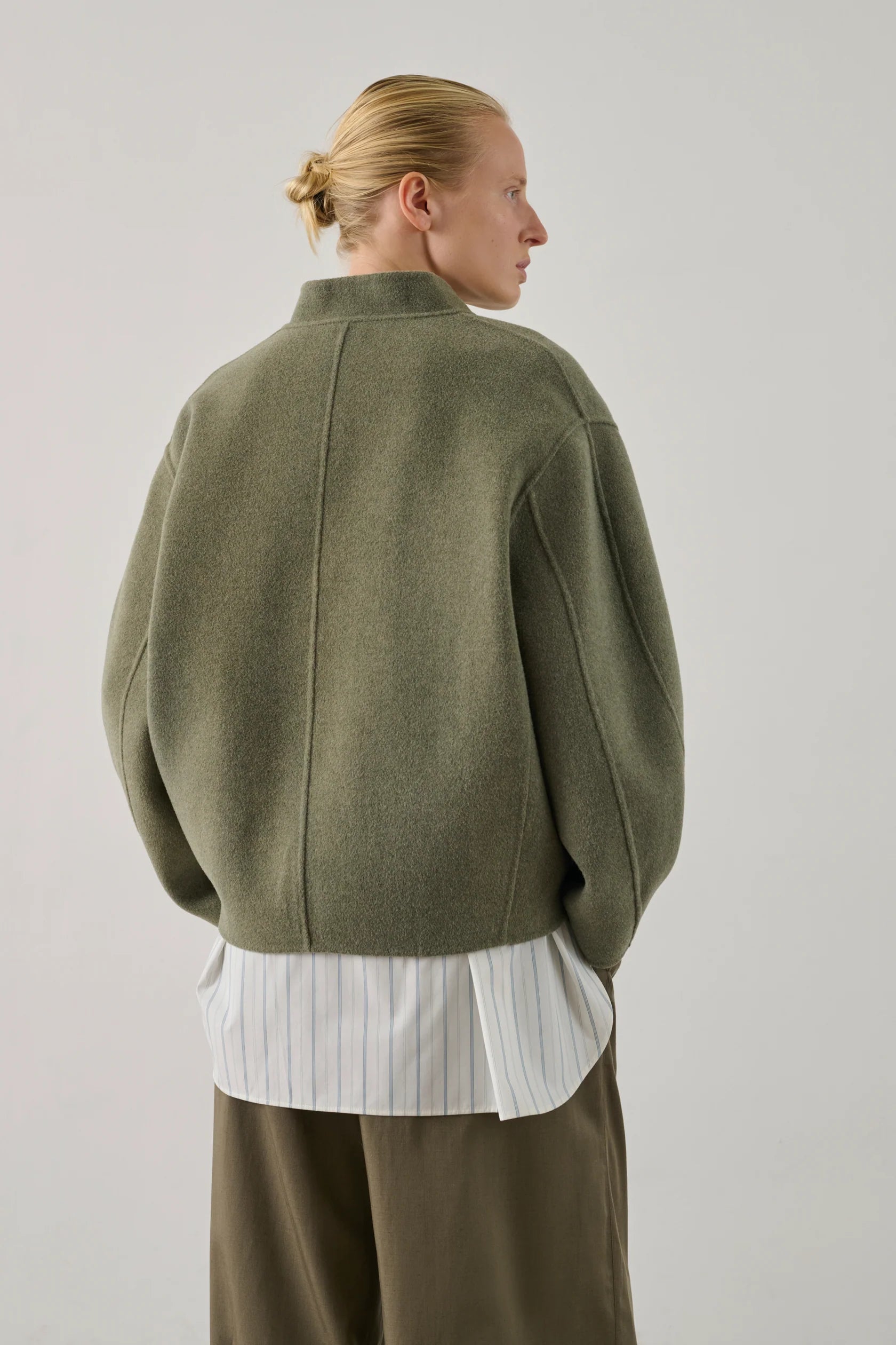 Manteau Windsor Gris Vert