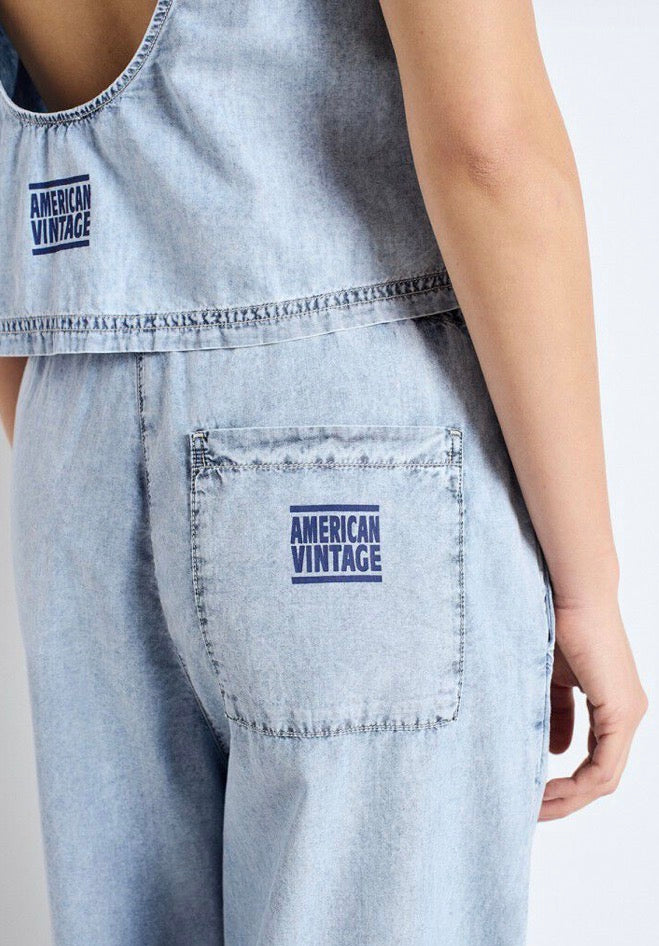 Pantalon Femme Paybou Blue Snow