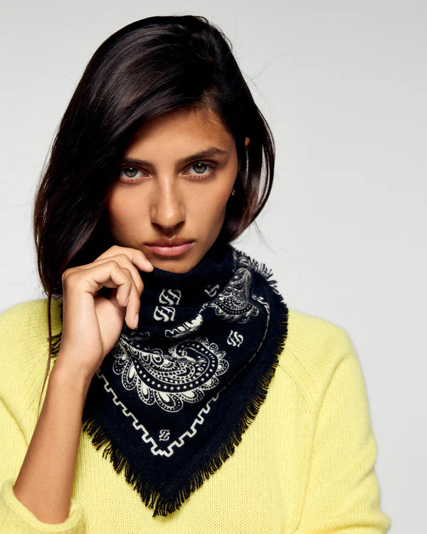 Foulard Bandana Noir