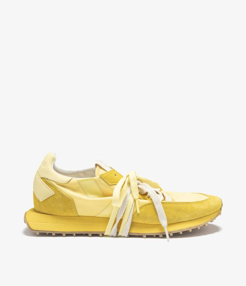 MD06 Baskets Rush Low Wom Mononyl Suede Yellow