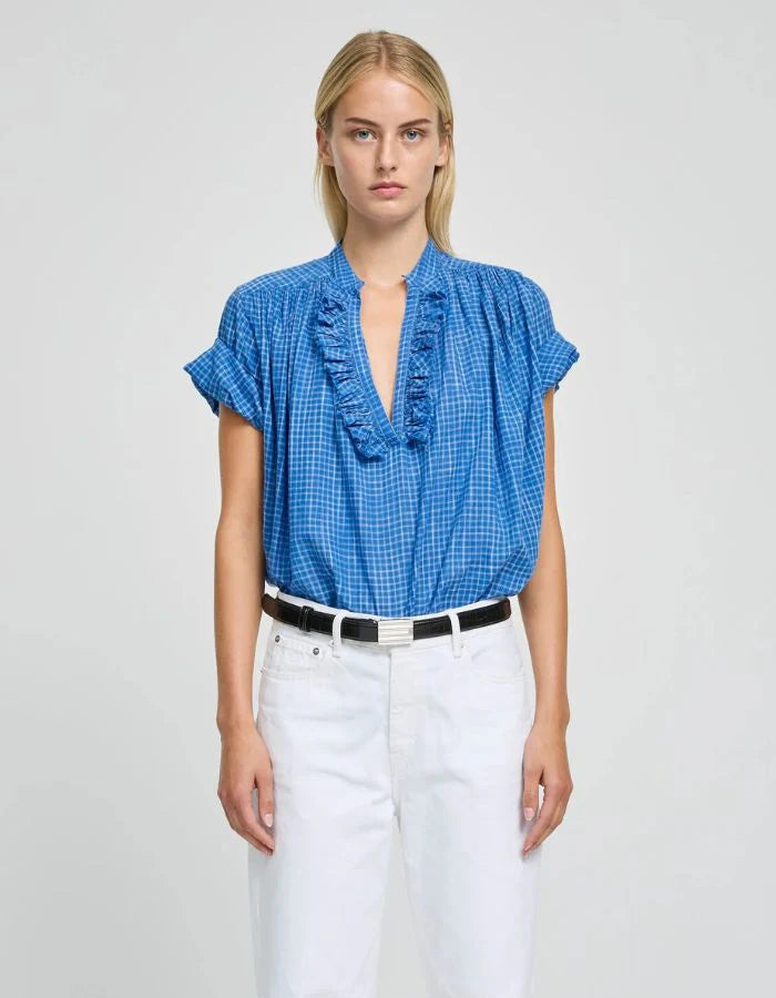 Blouse Dida bleu