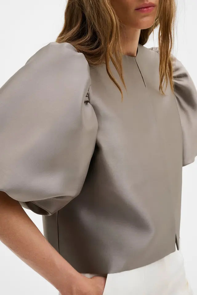 Cleo Blouse Graphite