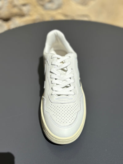 Baskets V-90 Leath White Silver