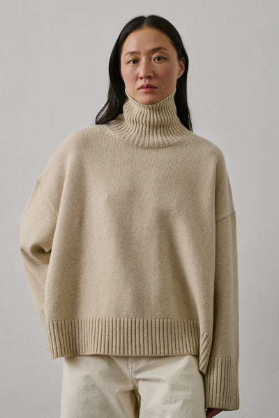 Pull William Ecru Chiné