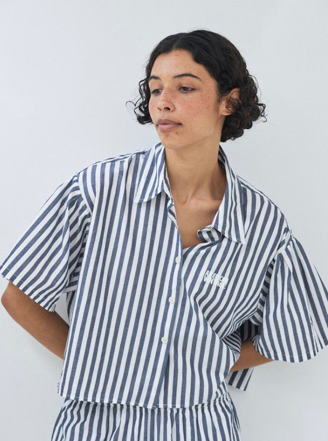 Chemise Femme Vextown Rayures Encre 06A