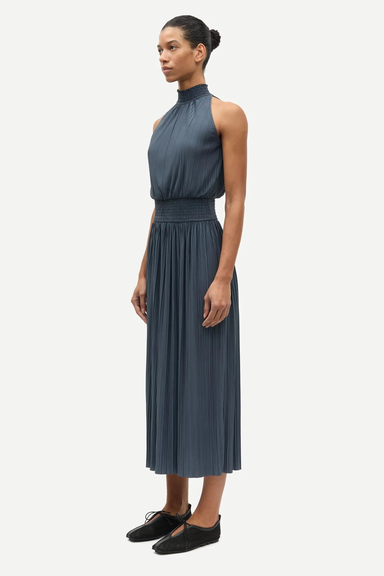 Uma Dress Ombre Blue