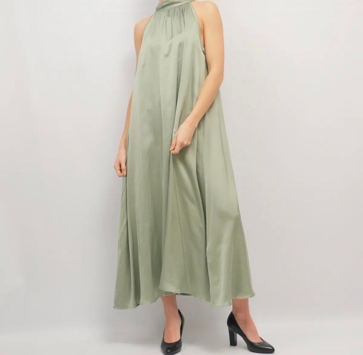 Robe Longue Col Khaki DB14221VS