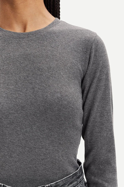 Alexa T-shirt Manches Longues Dark Grey