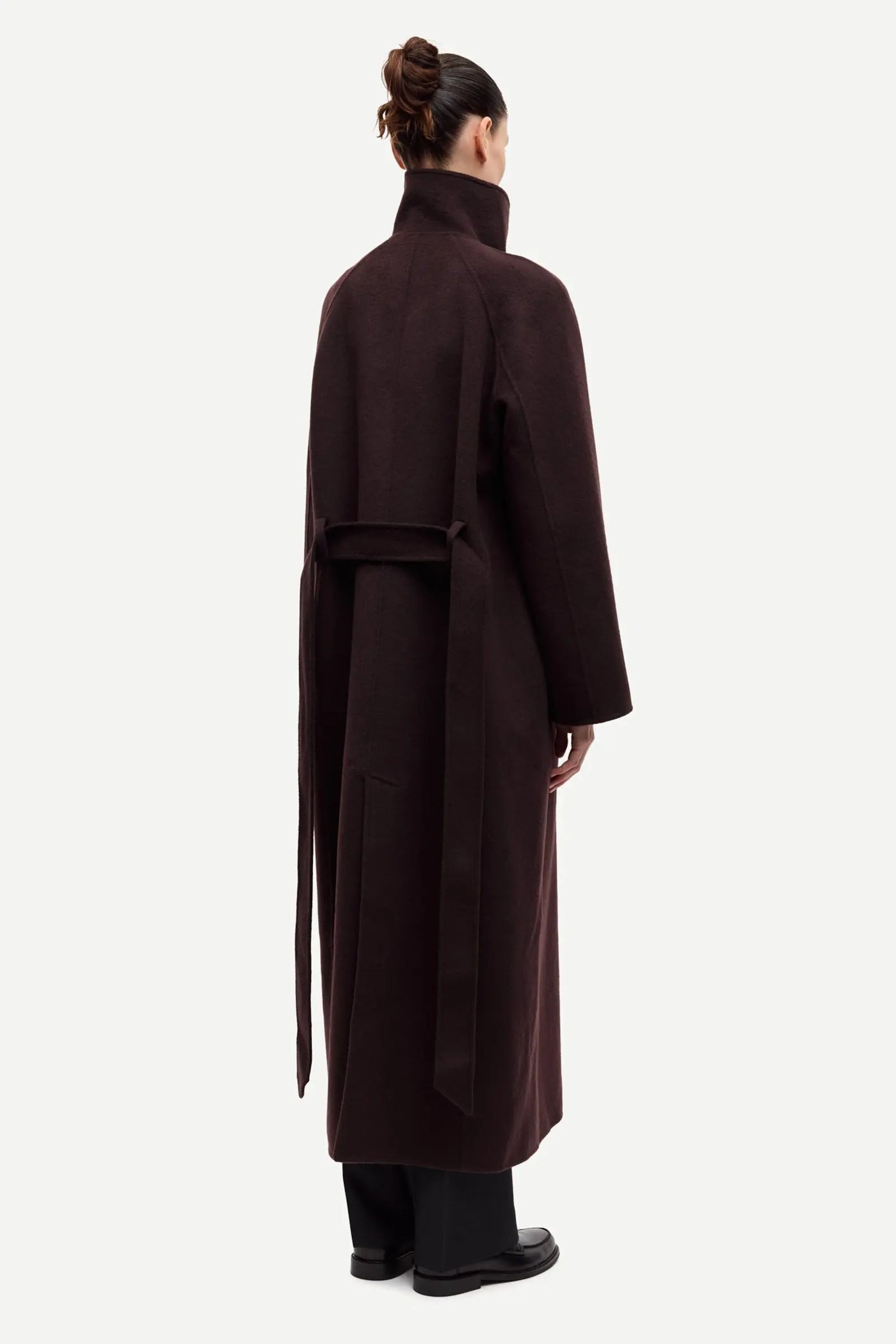 Sahanne Coat Black Coffee