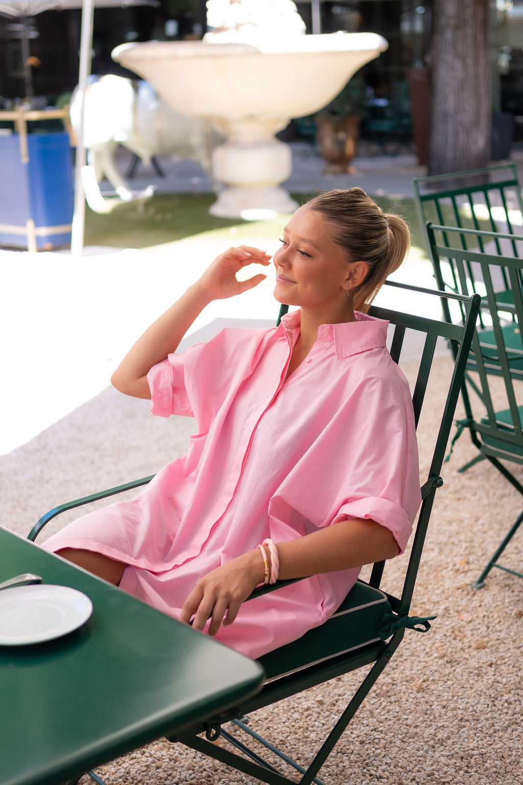 Robe Chemise Riviera Rose