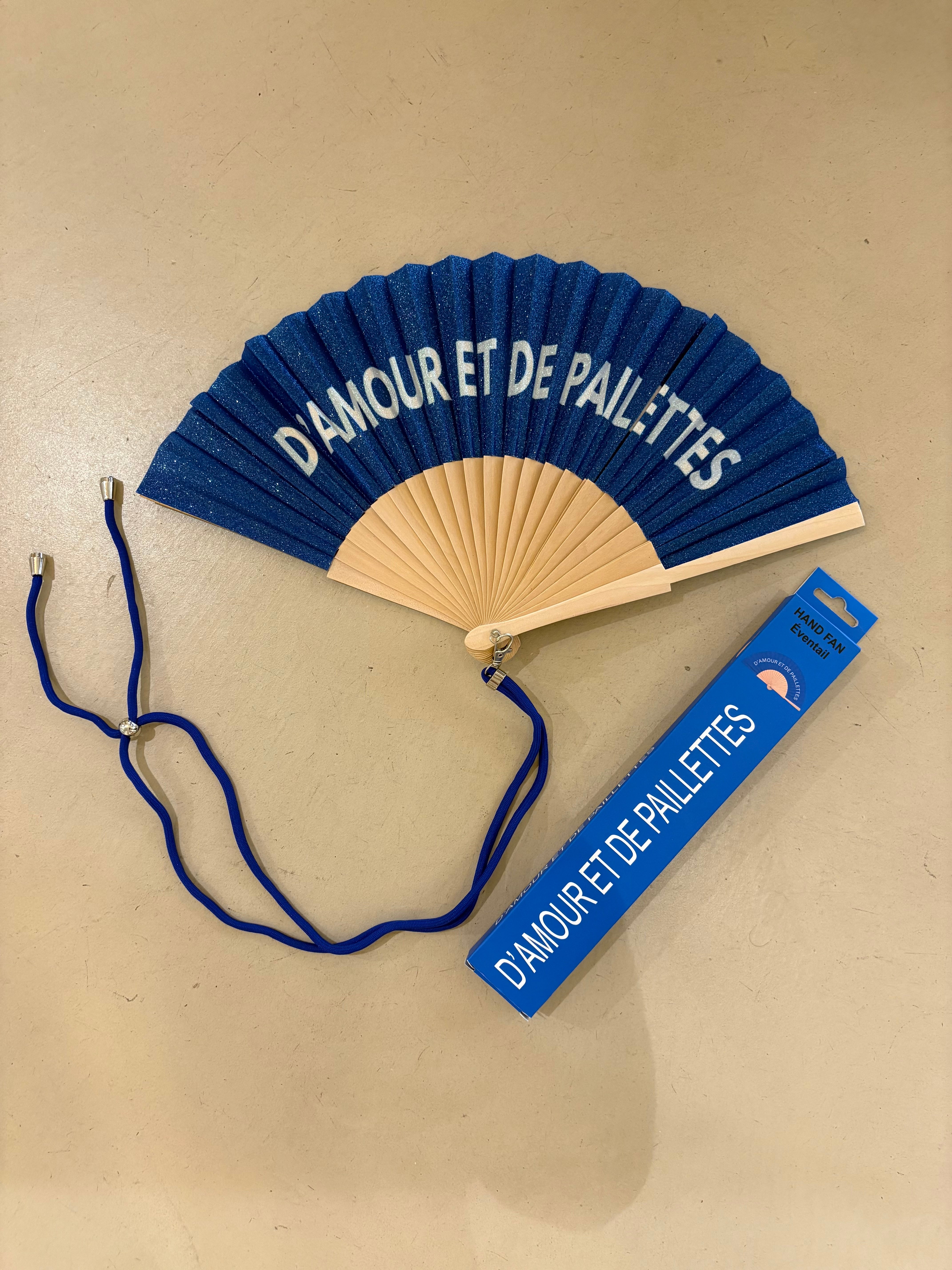Éventail Galante - D’amour et de paillettes