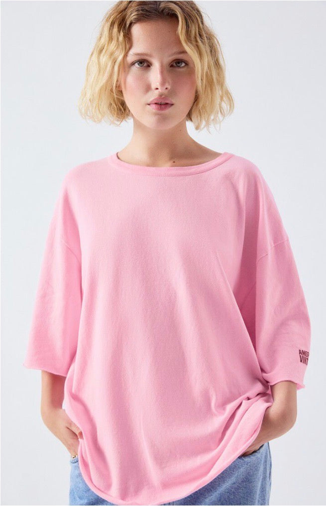 Tee Shirt Large Femme Ykobow Bonbon
