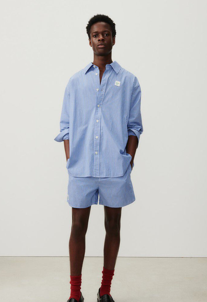 Short Zatybay Rayure Aqua