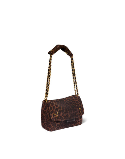 Lulu S Croûte Velours Imprimé Léopard
