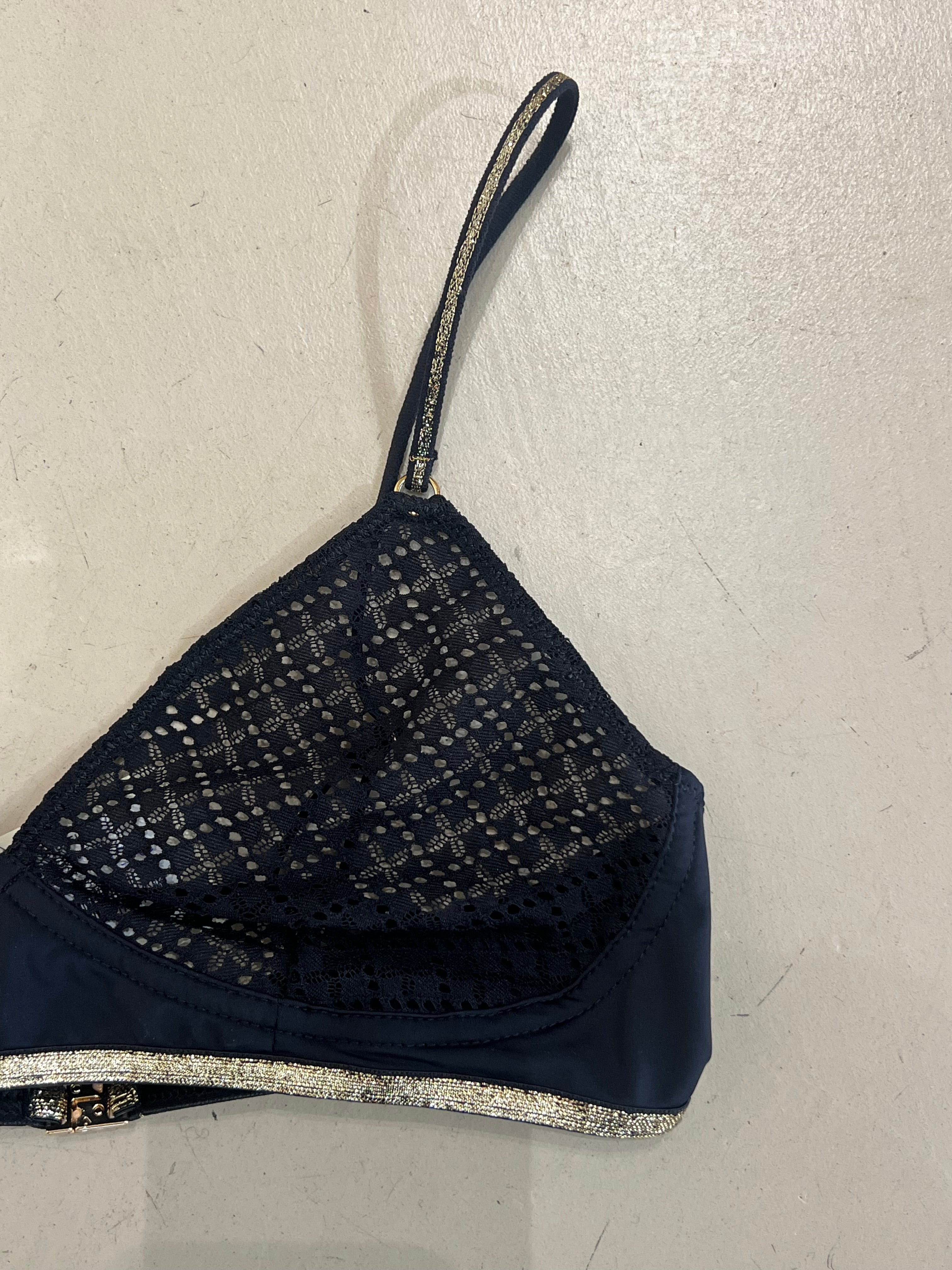 Soutien Gorge Poppy Dark Square