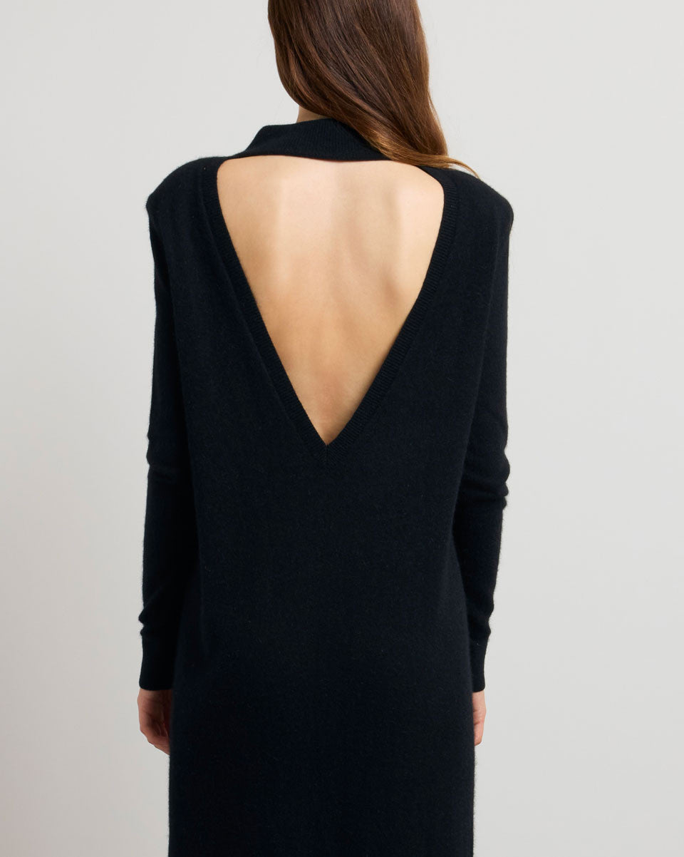 Rossini Long Dress Black