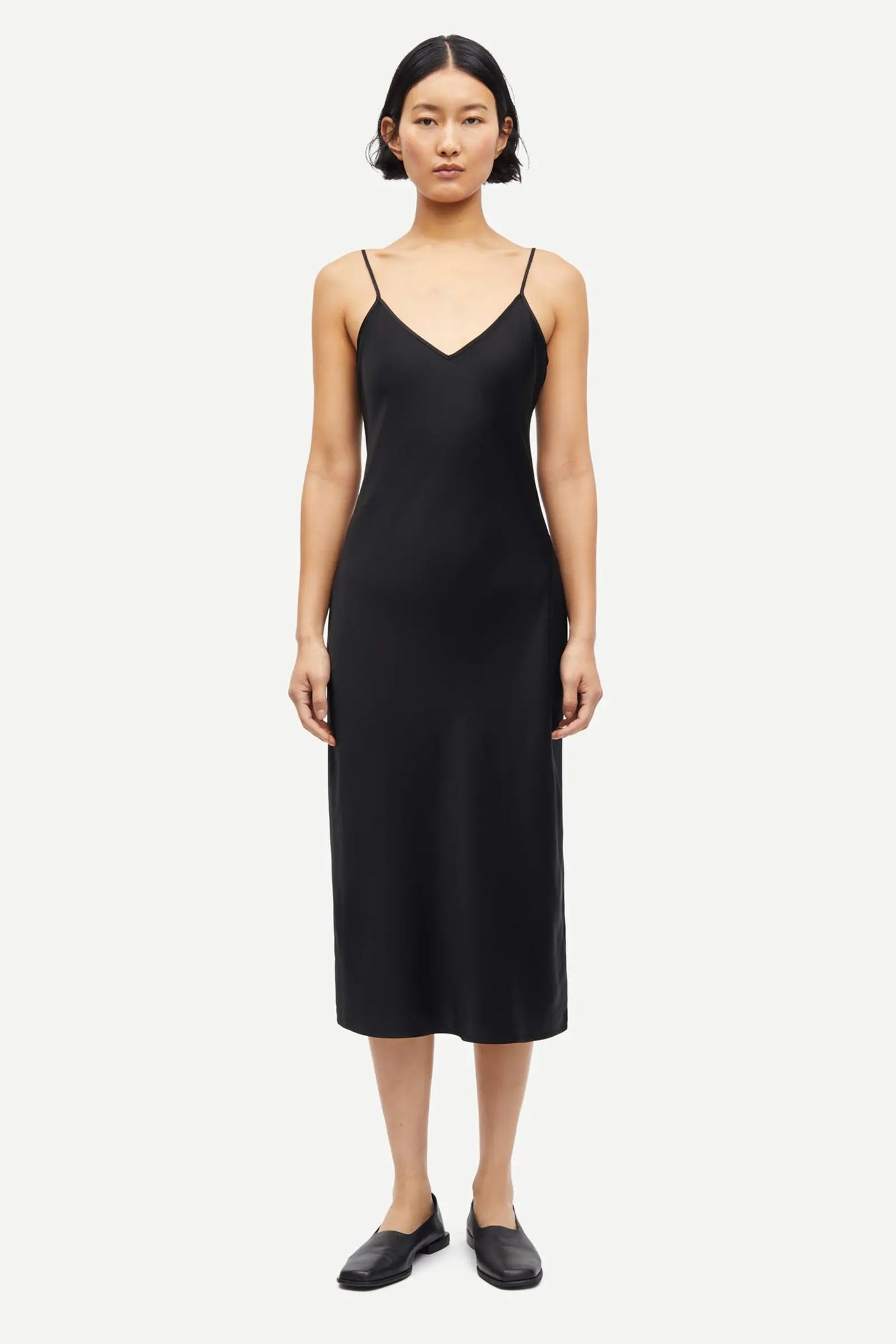 Sasharon Strap Dress Black