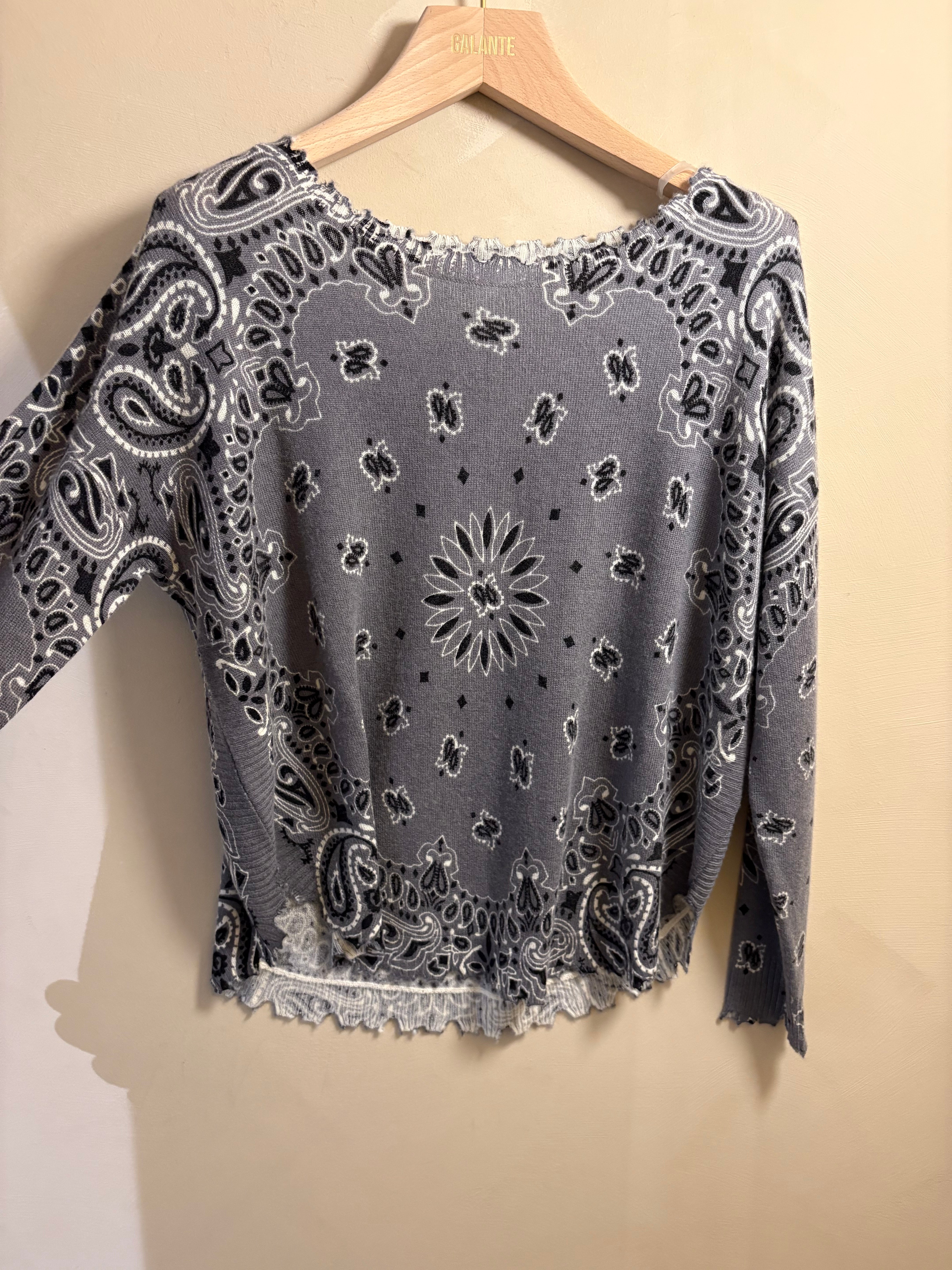 Pull Mela Bandana Flanelle