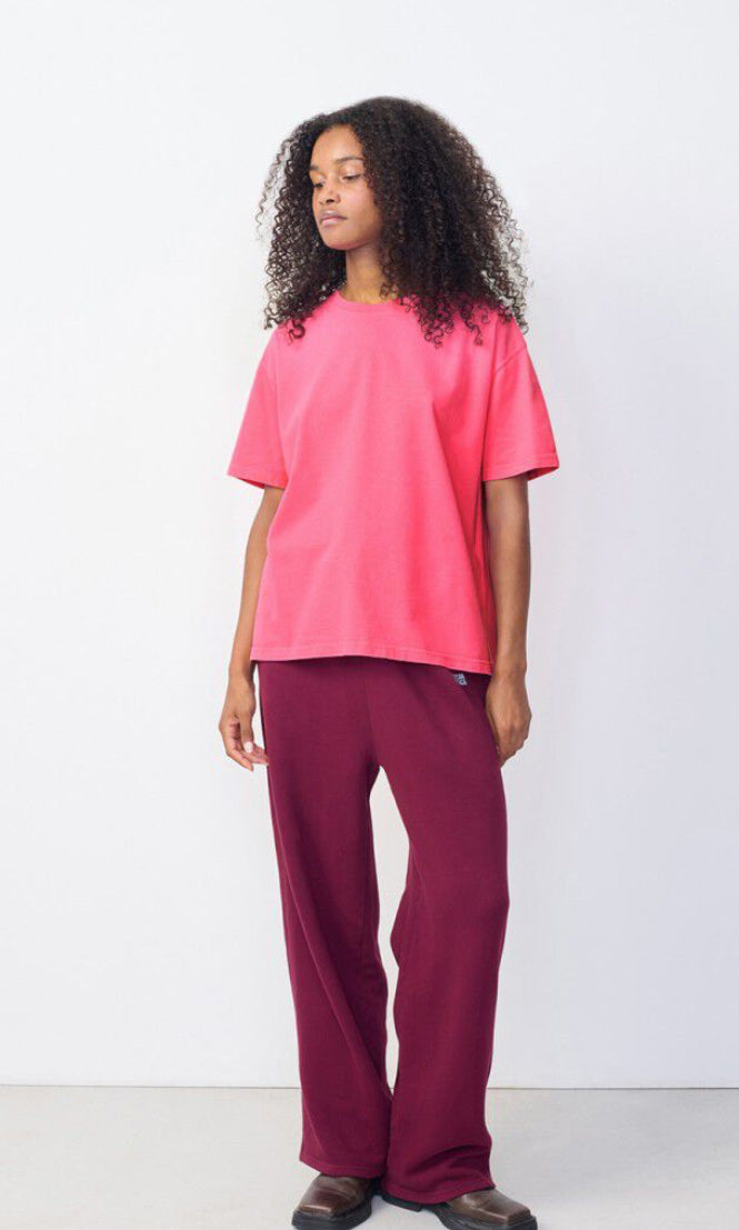 Tee-shirt Femme Fizvalley Rose Fluo
