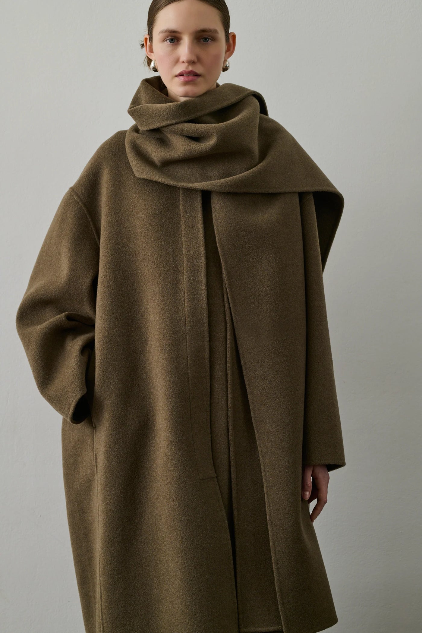 Manteau Finn Beige Gris