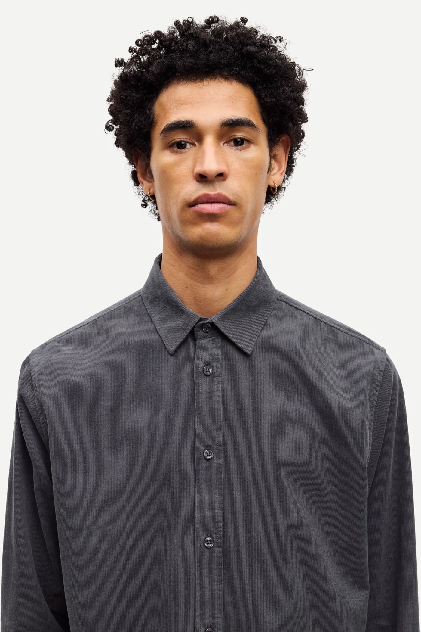 Saliam Shirt Black Oyster