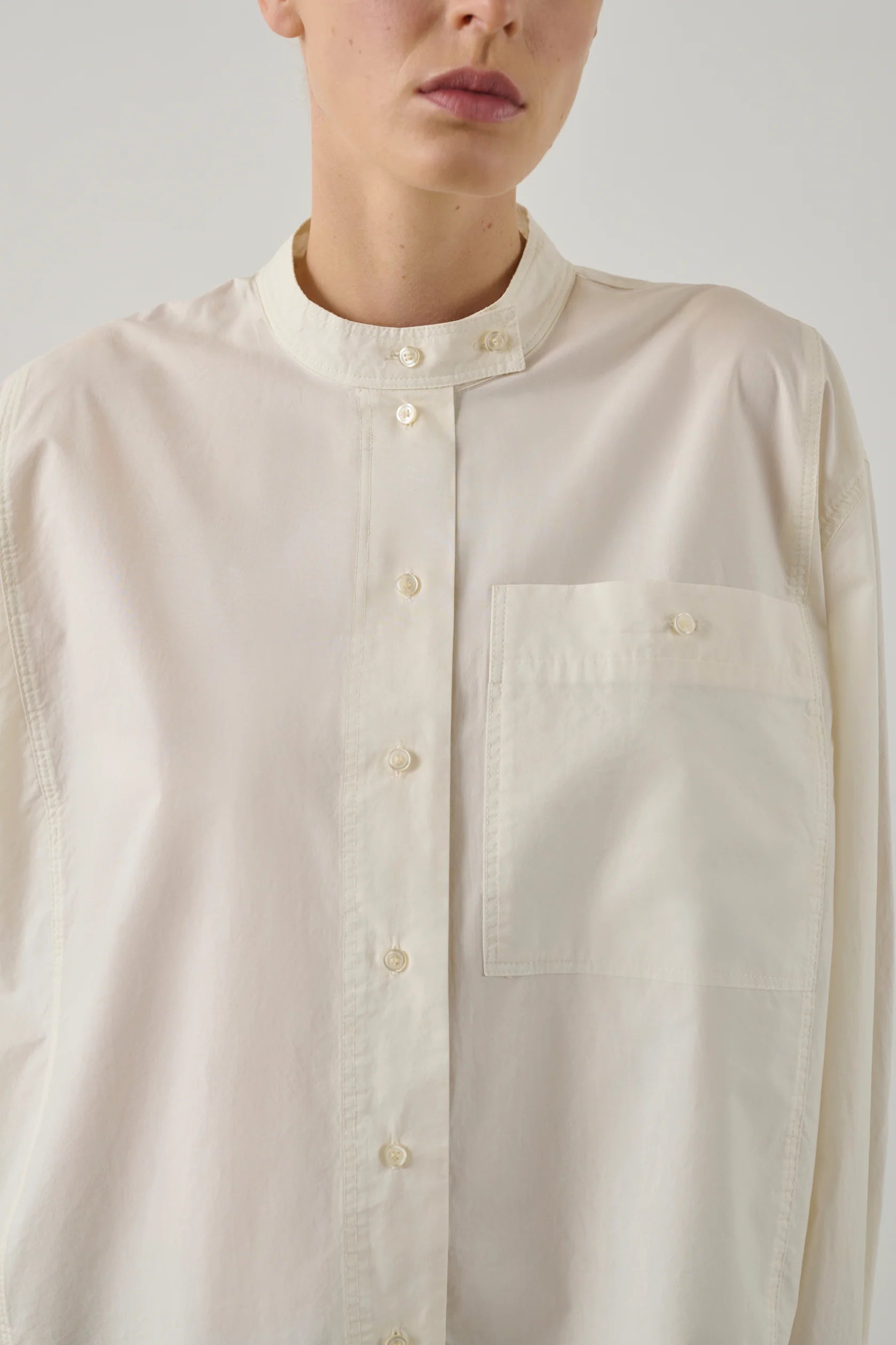 Chemise Chypre Blanc Perle ￼