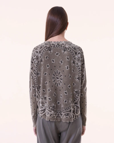 Pull Mela Bandana Kaki Chiné