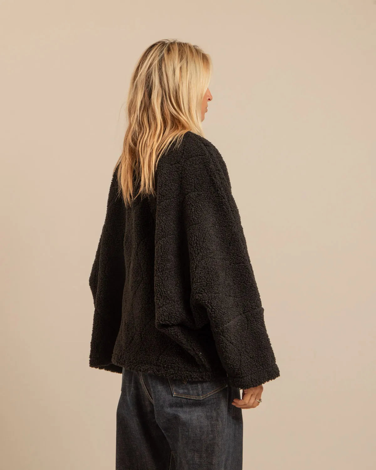 Veste Chicago Sherpa Noir