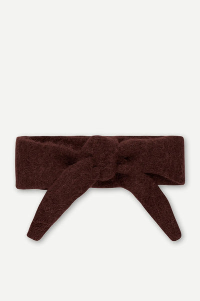 Sanor Diamond Scarf Black Coffee