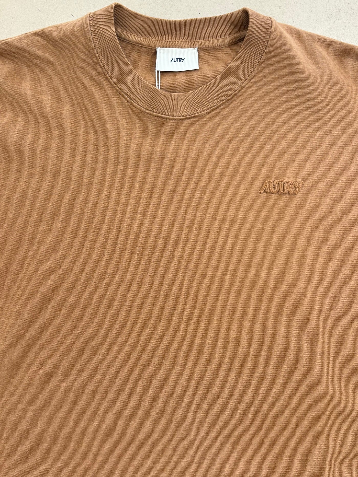 Tee Shirt Femme Autry Heavy Cot Walnut