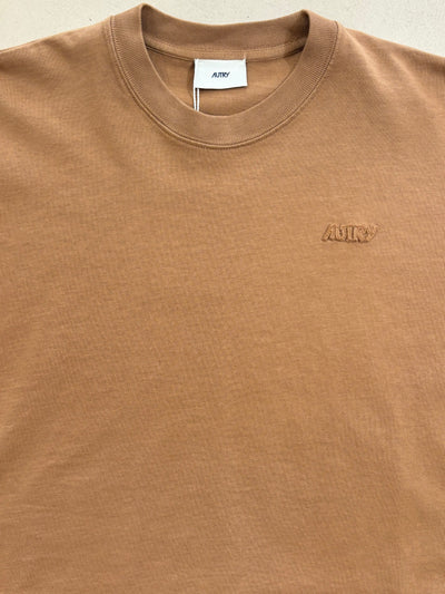 Tee Shirt Femme Autry Heavy Cot Walnut