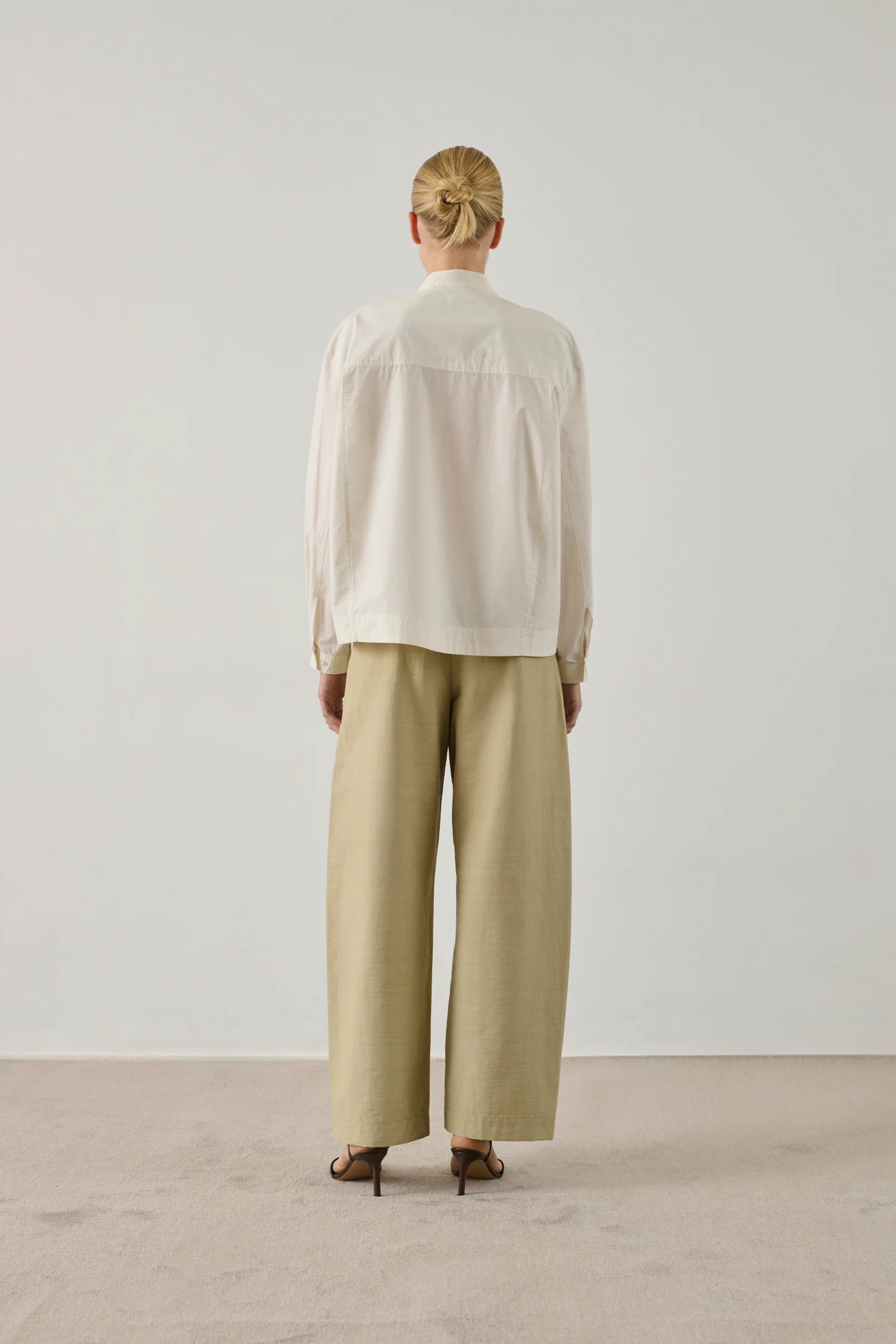 Chemise Chypre Blanc Perle ￼