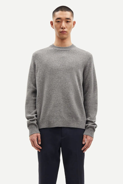 Isak Knit Sweater Dark Grey