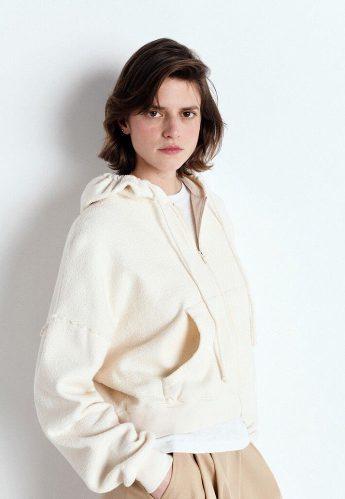 Sweat Zippé Bobypark Ecru