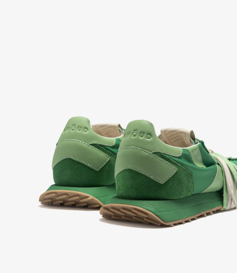 MD05 Baskets Rush Low Wom Mononyl Suede LakeGrn