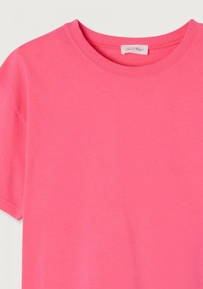 Tee-shirt Fizvalley Rose Fluo