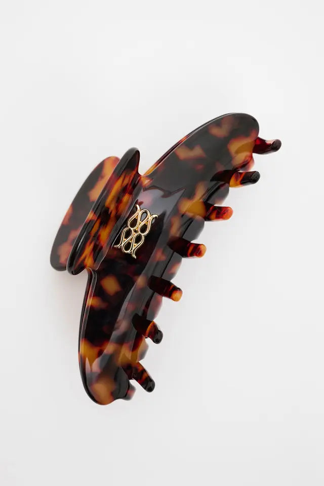 TEKLA HAIR CLIP - Tortoise